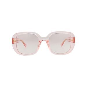 Gucci Square-Frame Injection Sunglasses Pink Womens